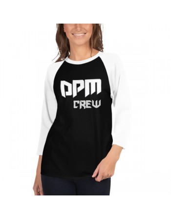 DPM Crew 3/4 sleeve raglan...